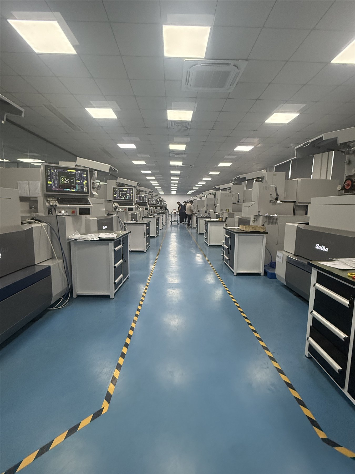 Seibu Wire EDM production line
